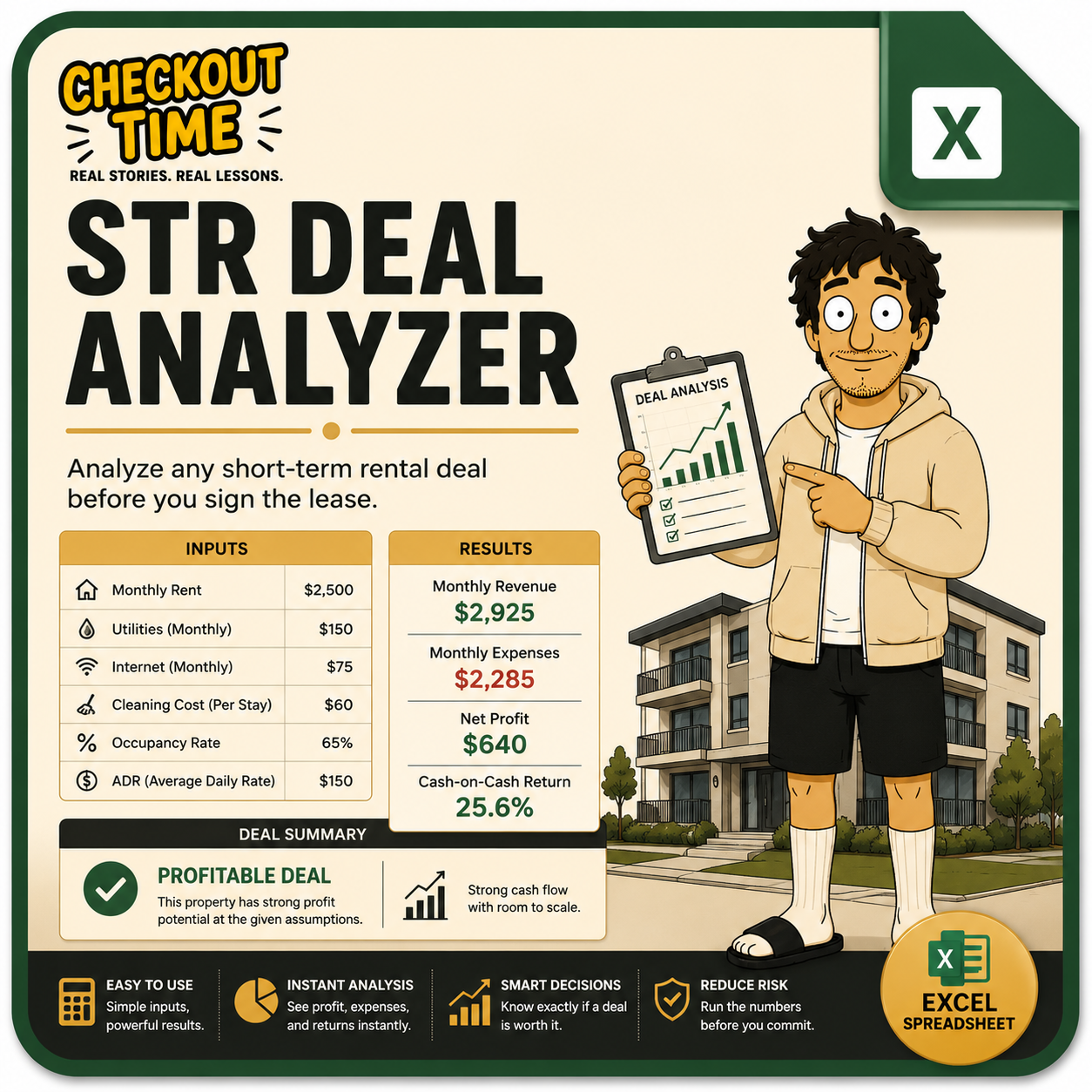 STR Deal Analyzer Calculator